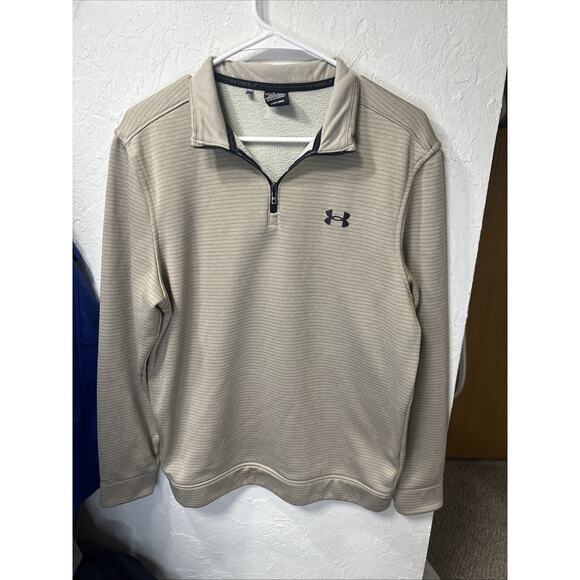 Medium - Under Armour Storm Sweater Fleece 1/4 Zip Men's Sweatshirt - Picture 1 of 4